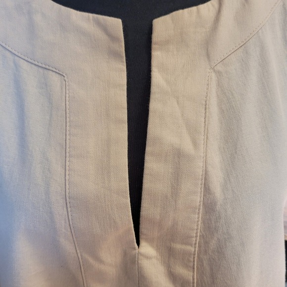 Pomander Place Cream V-Neck Mini Dress - Picture 5 of 8